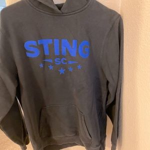 Girls, extra large Sting soccer sweatshirt